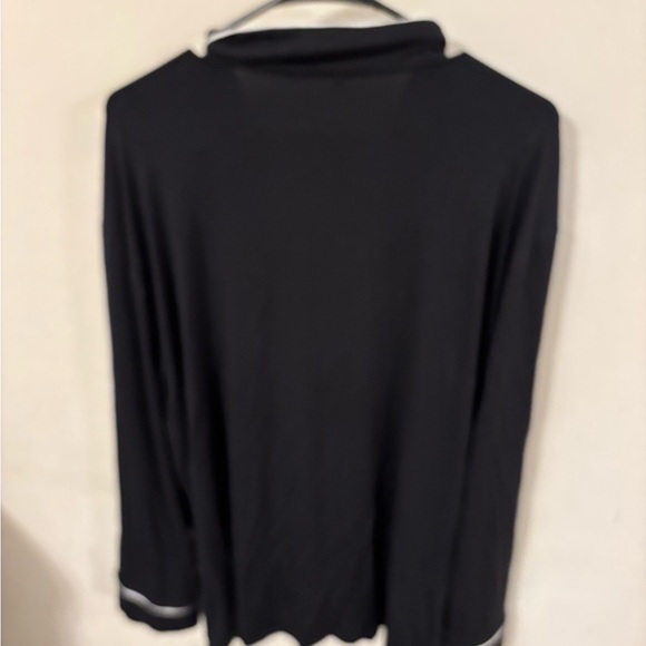 Aerie xl black button down women’s pajama top - Picture 2 of 3